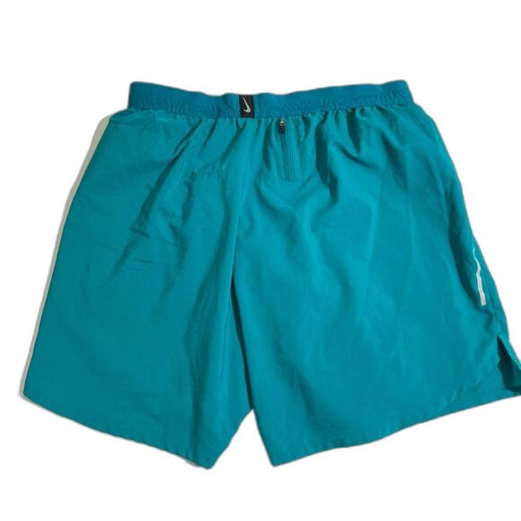 Nike Dri-FIT Running Shorts - XL - Teal Blue - Picture 2 of 14